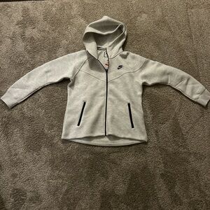 Nike Womens Gray Hoodie Jacket